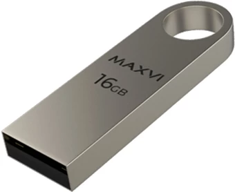 USB Flash Maxvi MK 16GB (серебристый) в интернет-магазине НА'СВЯЗИ