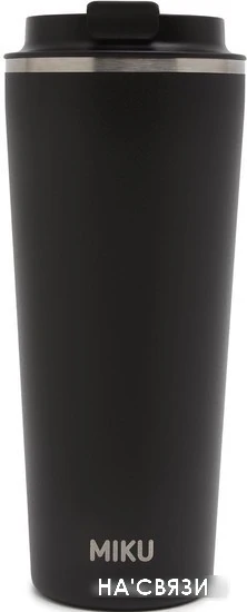 Термокружка Miku 720мл (черный)
