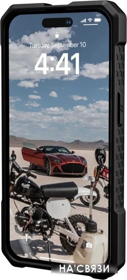 Чехол для телефона Uag для iPhone 14 Pro Monarch Pro for MagSafe Black 114030114040