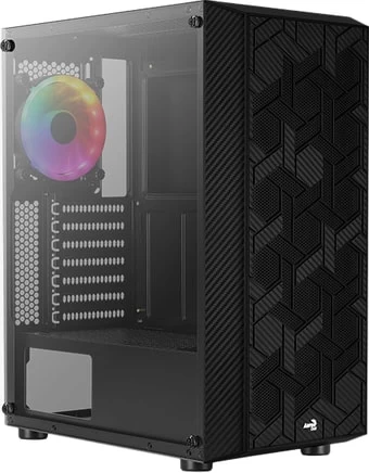 Корпус AeroCool Hive FRGB Hive-G-BK-v3