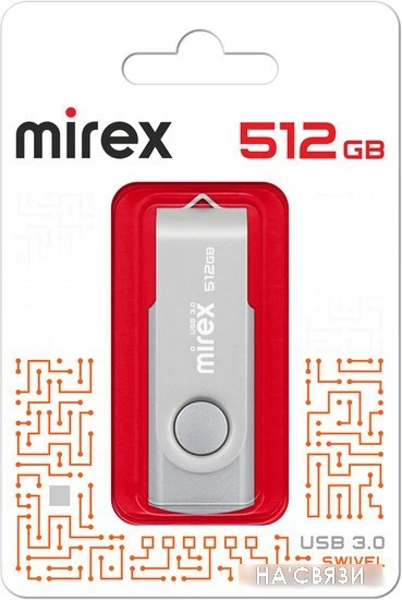 USB Flash Mirex Color Blade Swivel 3.0 512GB 13600-FM3SS512 в интернет-магазине НА'СВЯЗИ