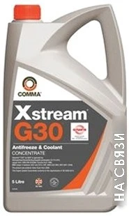 Охлаждающая жидкость Comma Xstream G30 Antifreeze & Coolant Concentrate 5л