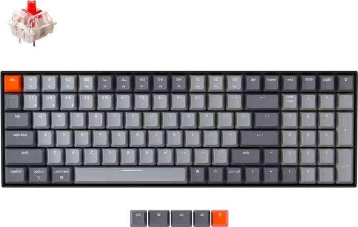Клавиатура Keychron K4 V2 White LED K4-A1-RU (Gateron G Pro Red) в интернет-магазине НА'СВЯЗИ