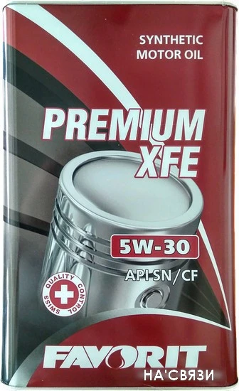 Моторное масло Favorit Premium XFE 5W-30 metal 5л