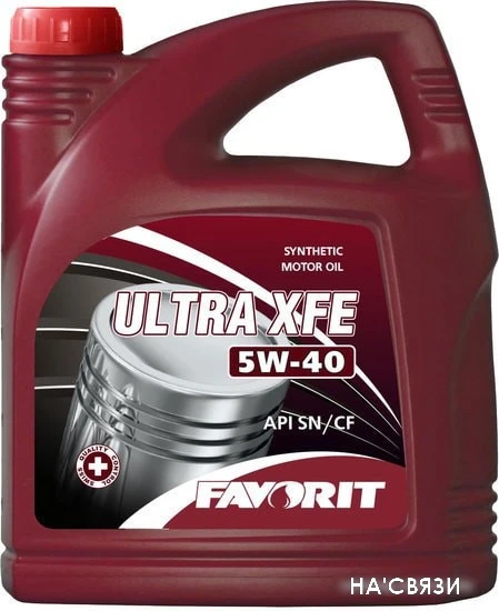 Моторное масло Favorit Ultra XFE 5W-40 4л