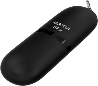 USB Flash Maxvi SF 64GB (черный)