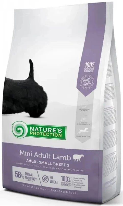 Корм для собак Nature's Protection Mini Adult Lamb 2 кг