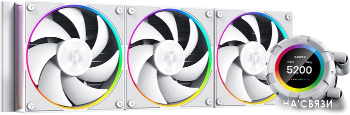 

Жидкостное охлаждение для процессора ID-Cooling SL360 White