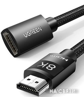 

Кабель Ugreen HD151 40447 HDMI - HDMI (1 м, черный)