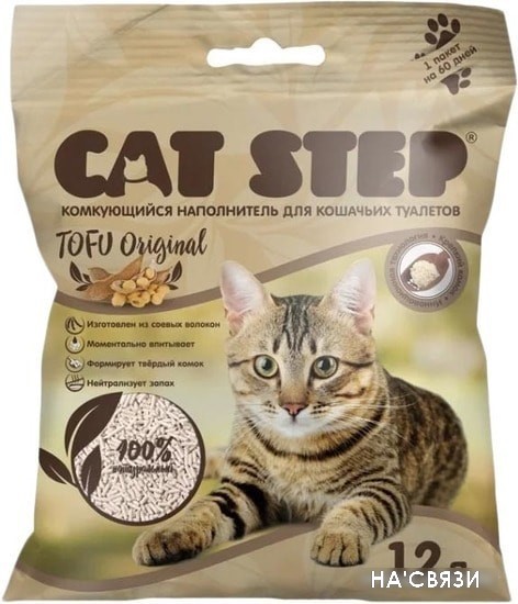 

Наполнитель Cat Step Tofu Original 12 л