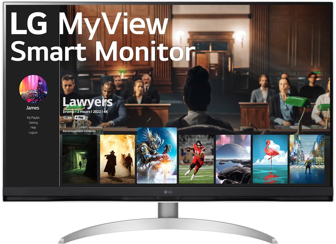 

Smart монитор LG MyView Smart Monitor 32SQ700S-W