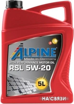 Моторное масло Alpine RSL 5W-20 5л