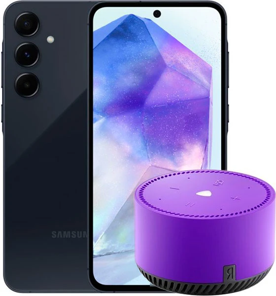 Смартфон Samsung Galaxy A55 SM-A556E 8GB/128GB (темно-синий) в интернет-магазине НА'СВЯЗИ