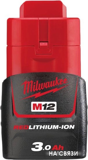 

Аккумулятор Milwaukee M12B3 (12В/3 Ah)