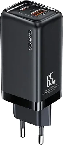 Сетевое зарядное Usams US-CC153 T47 65W (черный)