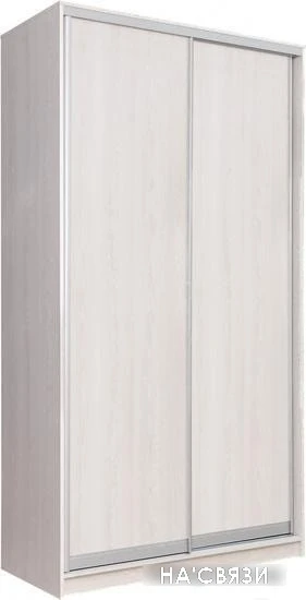 Шкаф распашной Рэйгрупп 158 YYX Elgon РГ-04.03 (ясень снежный/ хром) в интернет-магазине НА'СВЯЗИ