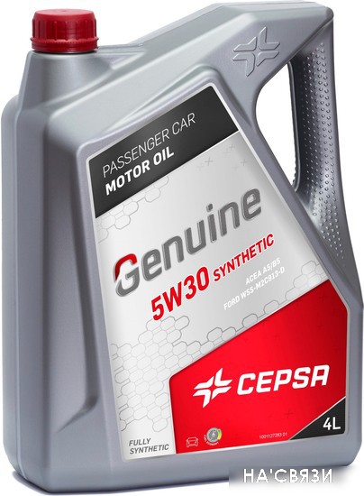 

Моторное масло CEPSA Genuine Synthetic 5W-30 4л