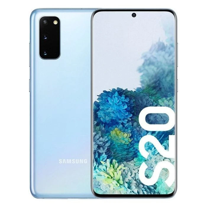 Смартфон Samsung Galaxy S20 SM-G980 8GB/128GB, (голубой), Б/У, Отличное.
