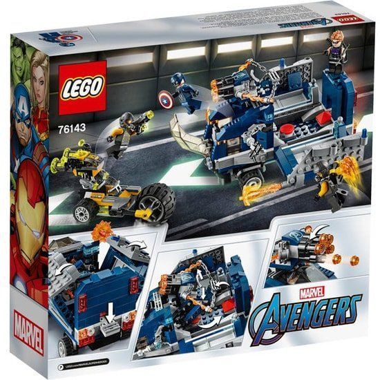 

Конструктор LEGO Marvel Avengers 76143 Мстители: Нападение на грузовик