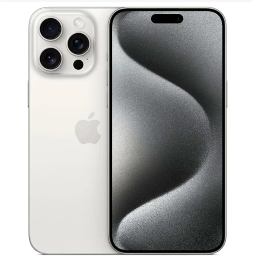 Смартфон Apple iPhone 15 Pro Max 256GB (белый титан)