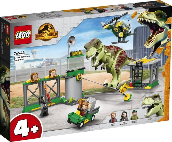 Конструктор LEGO Jurassic World 76944 Побег тираннозавра