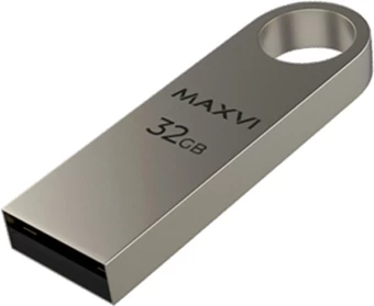 USB Flash Maxvi MK 32GB (серебристый) в интернет-магазине НА'СВЯЗИ