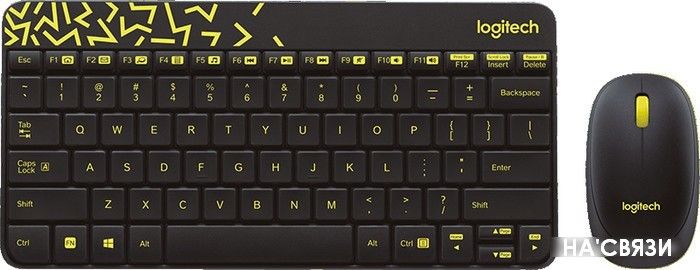 

Мышь + клавиатура Logitech MK240 Nano [920-008213]