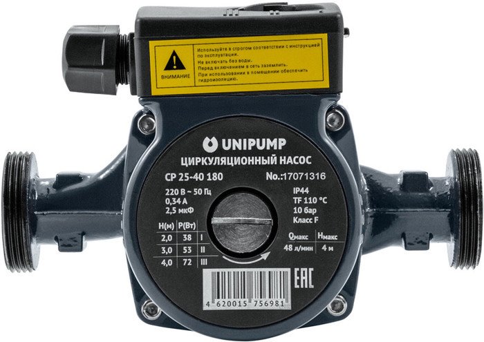 

Циркуляционный насос Unipump CP 25-40 180