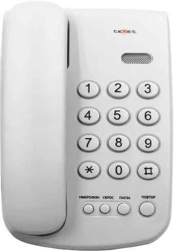 Проводной телефон TeXet TX-241 (белый)