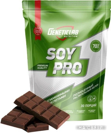 Geneticlab Soy Pro (900 г, шоколад)