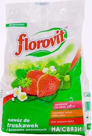 Удобрение Florovit Удобрение для клубники и земляники (3 кг)