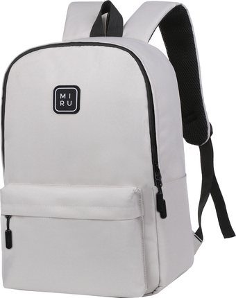 

Городской рюкзак Miru City Extra Backpack 15.6 (светло-серый)