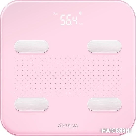 Yunmai Scale S (розовый)