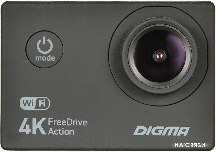 Экшен-камера Digma FreeDrive Action 4K WIFI