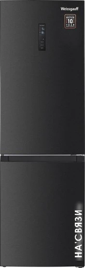 Холодильник Weissgauff WRK 2000 Total NoFrost Inverter Black Inox