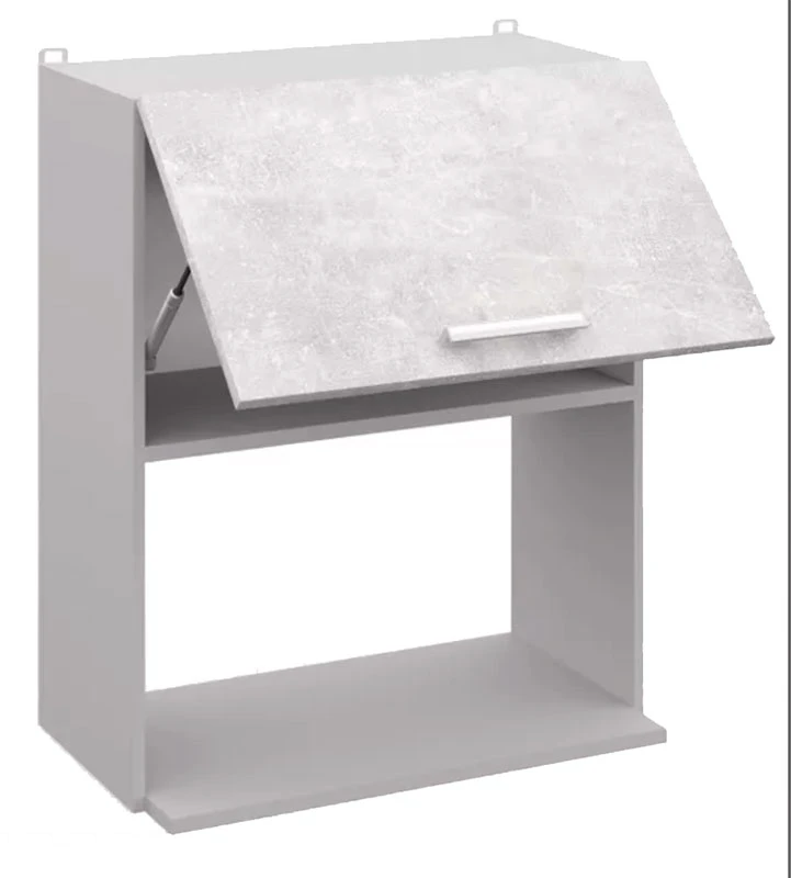 Шкаф навесной СпадарДрэва COMBI ВШ60 1г-свч (серый бетон)