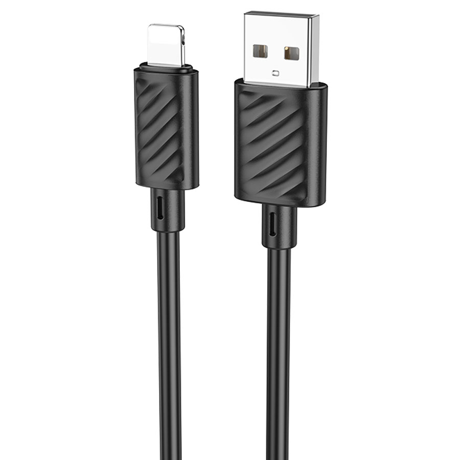 

Кабель Hoco X88 USB Type-A to lightning 1м (черный)