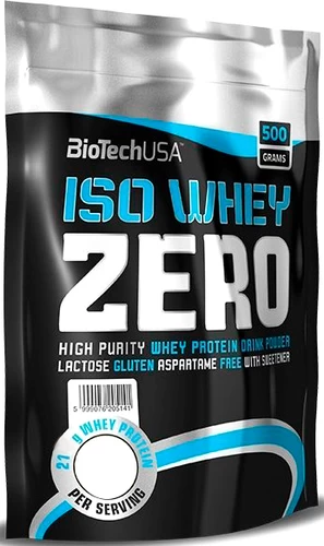 Протеин BioTech USA Iso Whey Zero (малина, 500 г)