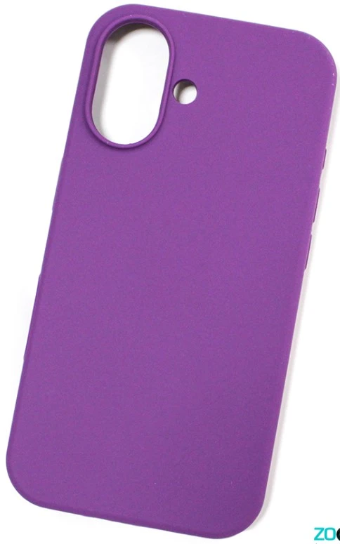 Чехол Digitalpart Silicone Case Apple iPhone 16 (фиолетовый)