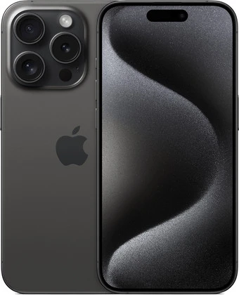Смартфон Apple iPhone 15 Pro Dual SIM 256GB (черный титан) в интернет-магазине НА'СВЯЗИ