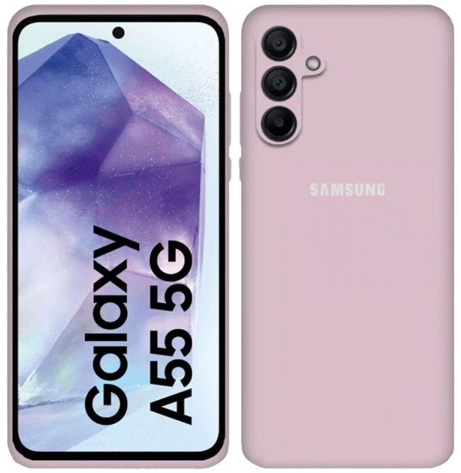 Чехол Color Soft Touch Case Samsung A55 (розовый)