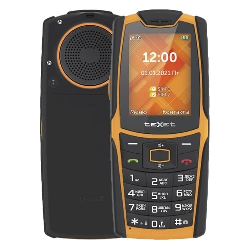 Мобильный телефон TeXet TM-521R (черный) в интернет-магазине НА'СВЯЗИ
