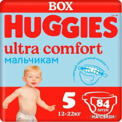 Трусики-подгузники Huggies Ultra Comfort Box Boy 5 (84 шт)