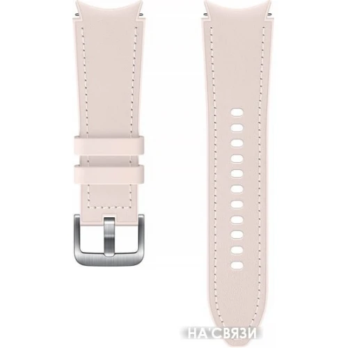 Ремешок Samsung Hybrid Leather для Samsung Galaxy Watch4 (20 мм, S/M, розовый)
