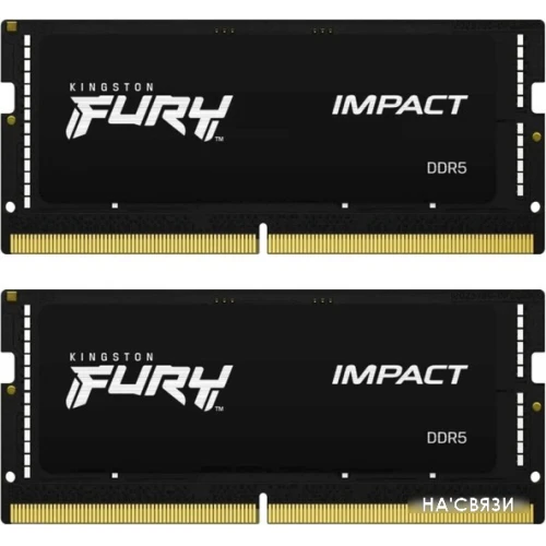 Оперативная память Kingston FURY Impact 2x16 ГБ DDR5 6000МГц KF560S38IBK2-32 в интернет-магазине НА'СВЯЗИ