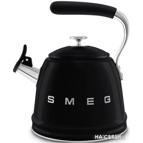 Чайник со свистком Smeg CKLW2001BL