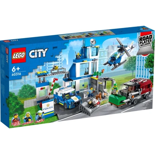 Конструктор LEGO City 60316 Полицейский участок