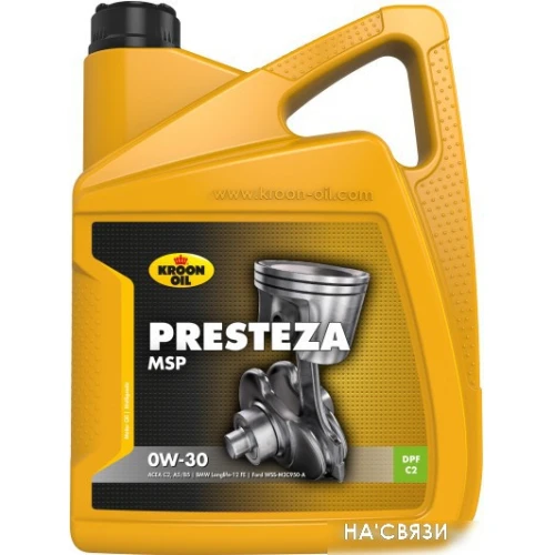 Моторное масло Kroon Oil Presteza MSP 0W-30 5л