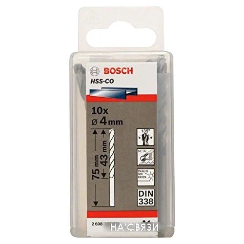 Набор оснастки Bosch 2608585880 (10 предметов)