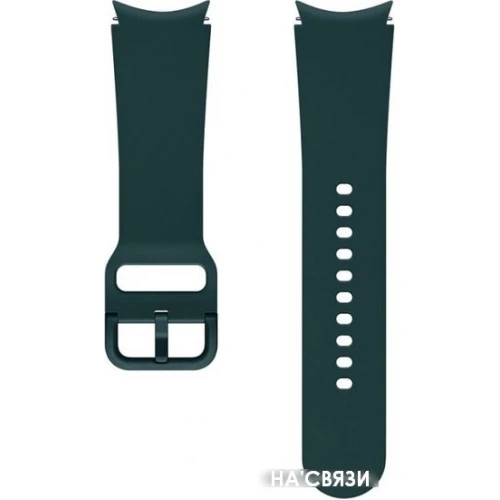Ремешок Samsung Sports для Samsung Galaxy Watch4 (20 мм, S/M, зеленый)
